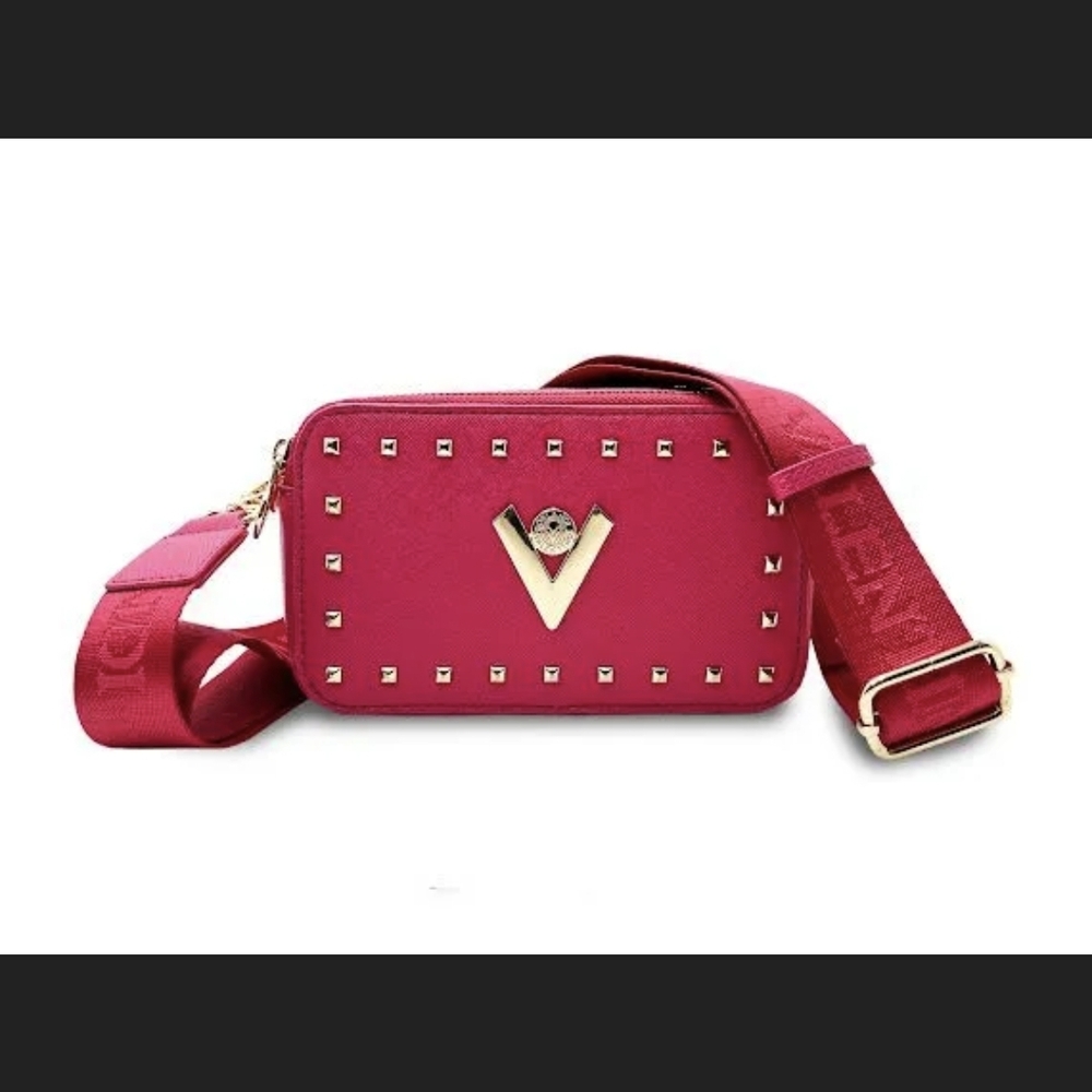 Valentino Camera Bag - Pink Studded